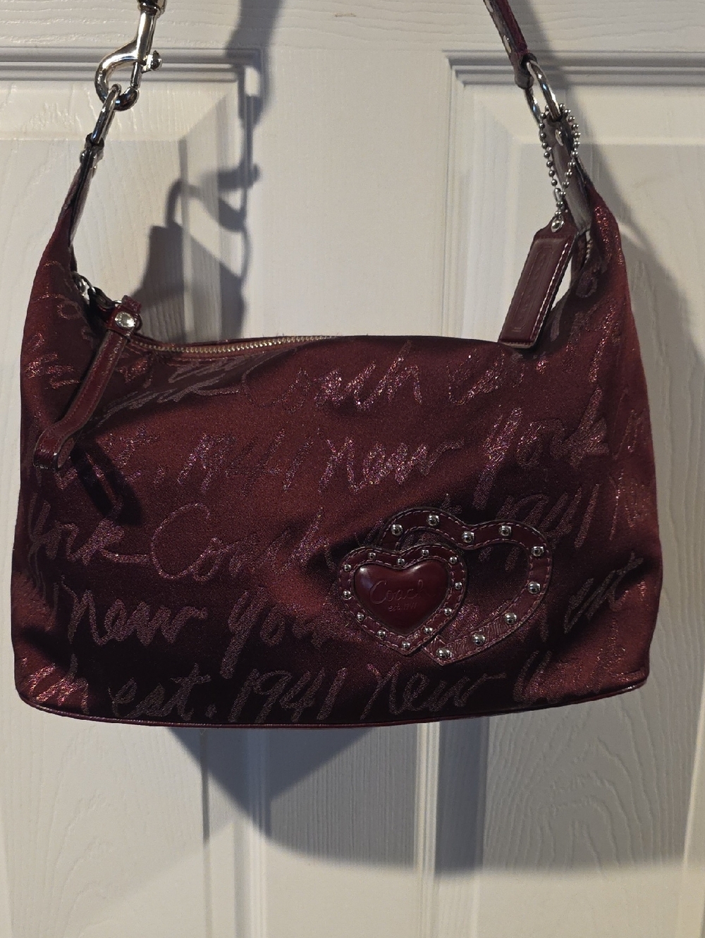 Coach Holiday Limited Edition Lurex Signature Hobo